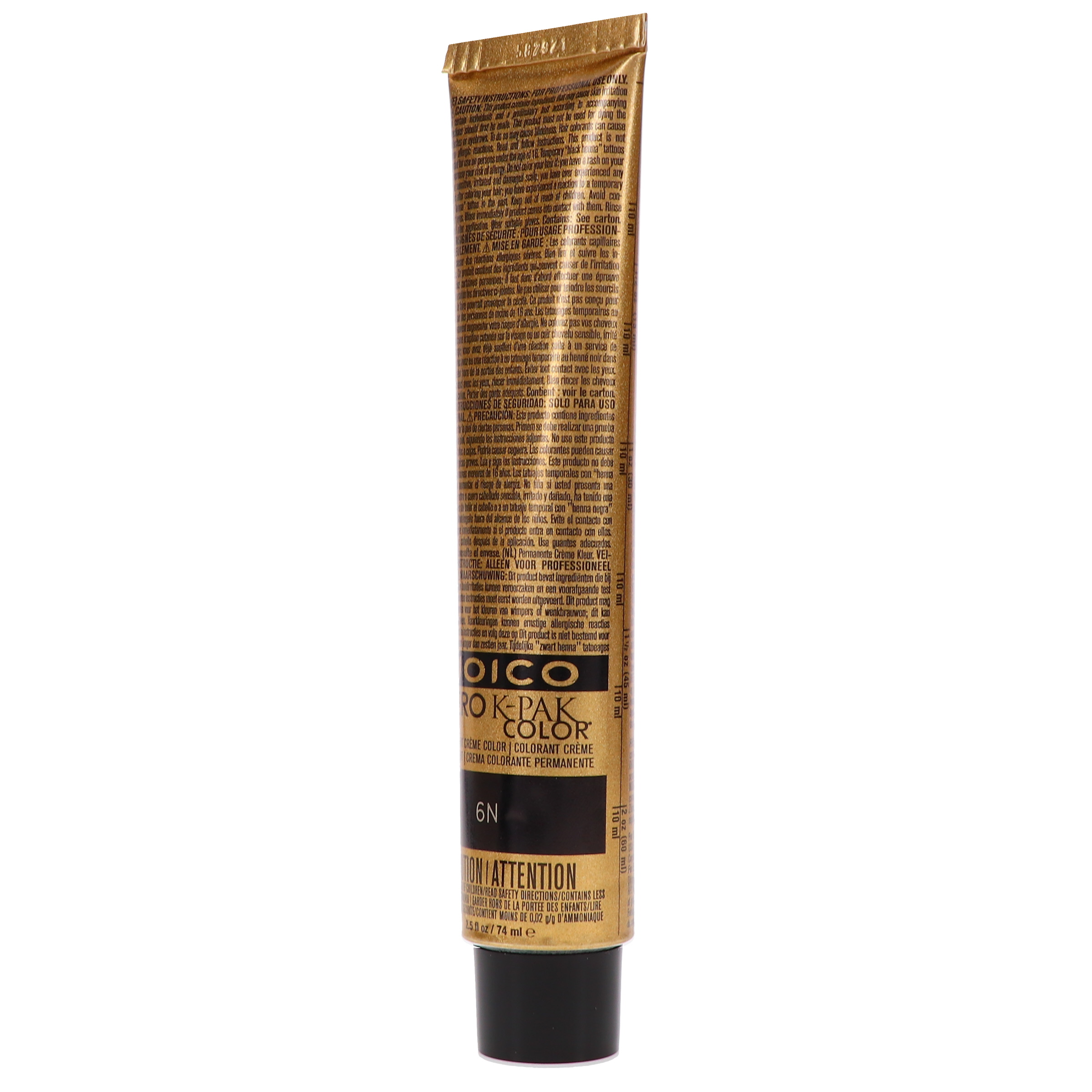 Joico Vero K-Pak Hair Color 6N Light Brown 2.5 oz