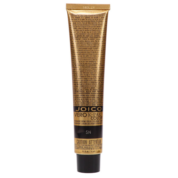 Joico Vero K-Pak Hair Color 5N Medium Brown 2.5 oz