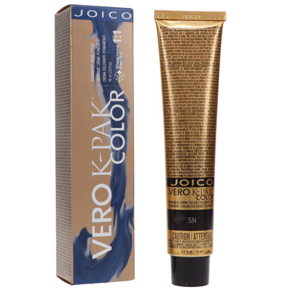 Joico Vero K-Pak Hair Color 5N Medium Brown 2.5 oz