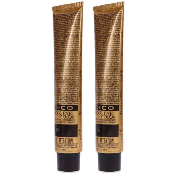 Joico Vero K-Pak Color 8N Medium Blonde 2.5 oz 2 Pack