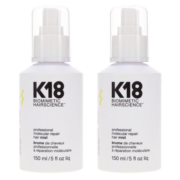 K18 Professional Molecular Repair Mist 5 oz 2 Pack