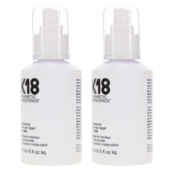 K18 Professional Molecular Repair Mist 5 oz 2 Pack