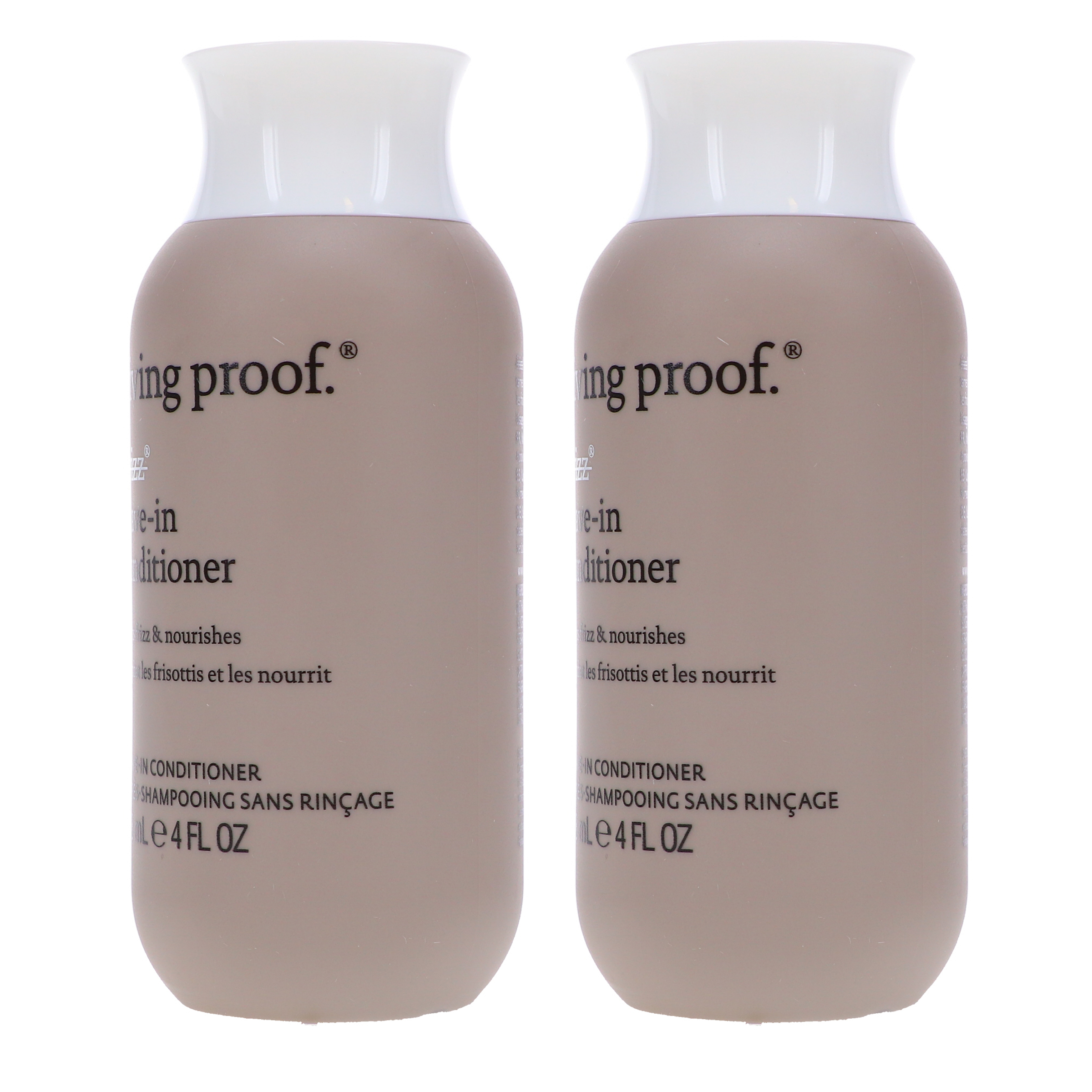 Living Proof No Frizz Leave in Conditioner 4 oz 2 Pack