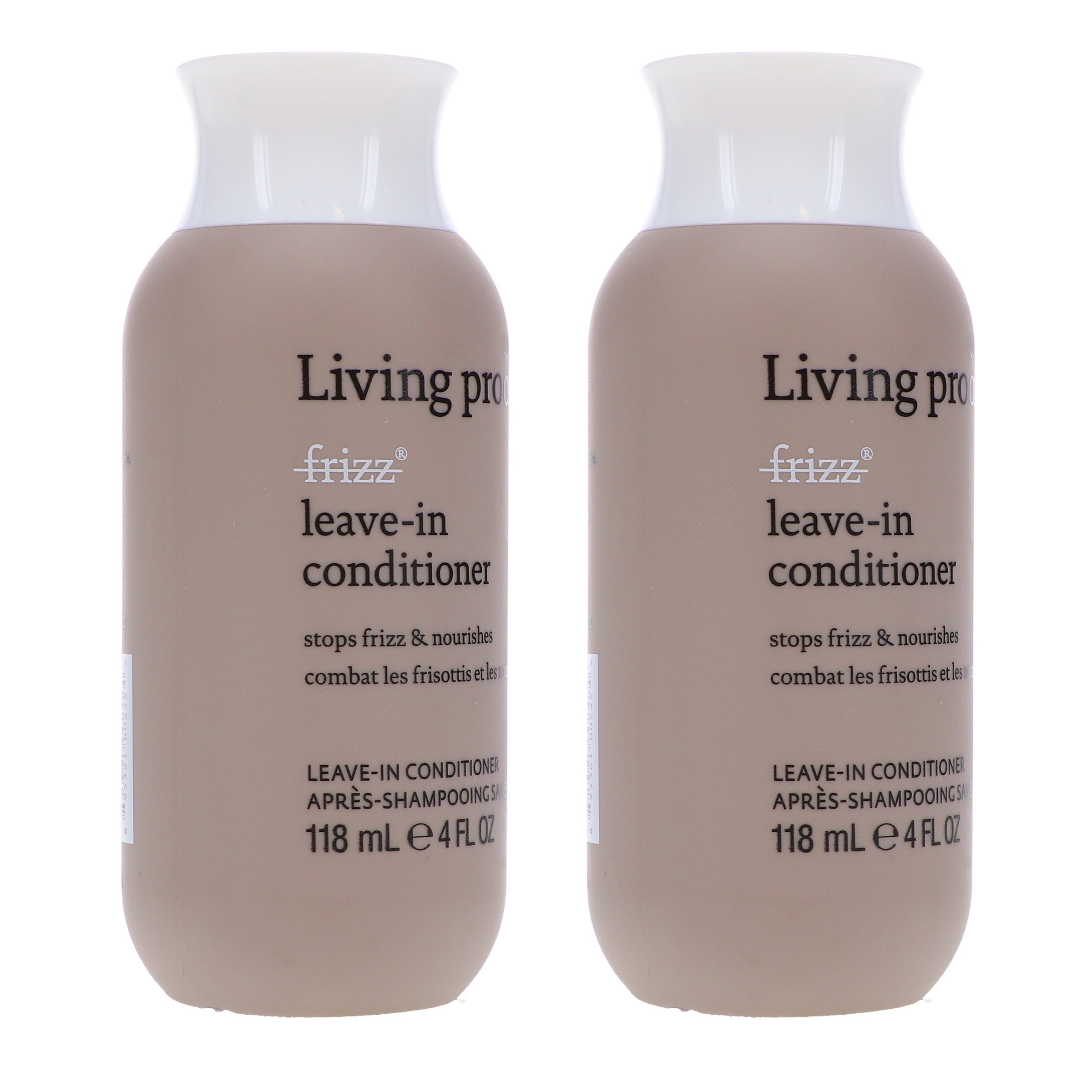Living Proof No Frizz Leave in Conditioner 4 oz 2 Pack
