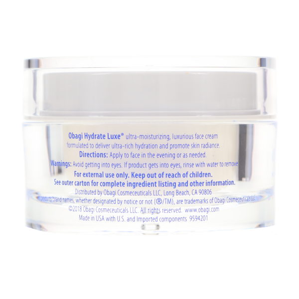 Obagi Hydrate Luxe Moisture-Rich Cream 1.7 oz