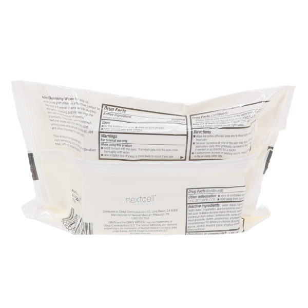 Obagi Obagi Medical SUZANOBAGIMD On the Go Cleansing Wipes for Oily or Acne Prone Skin 25 ct