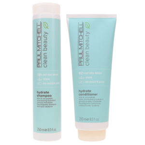 Paul Mitchell Clean Beauty Hydrate Shampoo 8.5 oz & Clean Beauty Hydrate Conditioner 8.5 oz Combo Pack