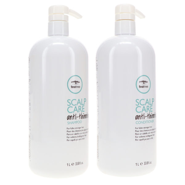 Paul Mitchell Tea Tree AntiThinning Shampoo and Conditioner 33.8 oz.
