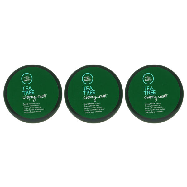 Paul Mitchell Tea Tree Shaping Cream 3 oz 3 Pack