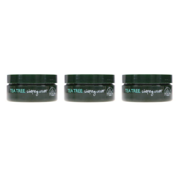 Paul Mitchell Tea Tree Shaping Cream 3 oz 3 Pack