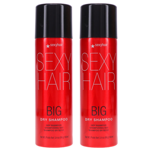 Sexy Hair Big Sexy Hair Dry Shampoo 3.4 oz 2 Pack