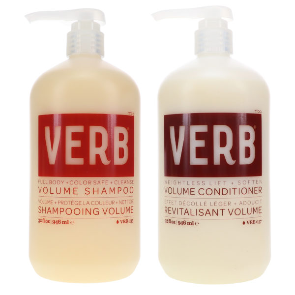 Verb Volume Shampoo 32 oz & Volume Conditioner 32 oz Combo Pack