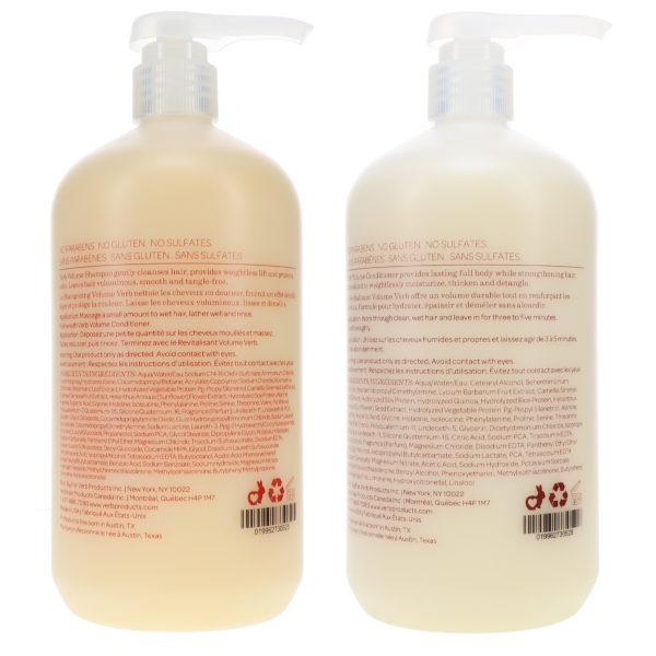 Verb Volume Shampoo 32 oz & Volume Conditioner 32 oz Combo Pack