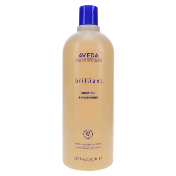 Aveda Brilliant Shampoo 33.8 oz. and Brilliant Conditioner 33.8 oz. Combo Pack