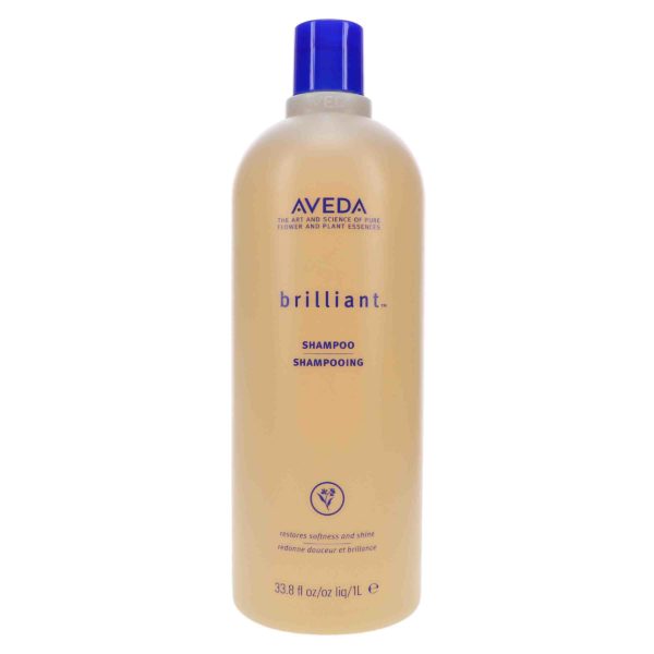 Aveda Brilliant Shampoo 33.8 oz. and Brilliant Conditioner 33.8 oz. Combo Pack