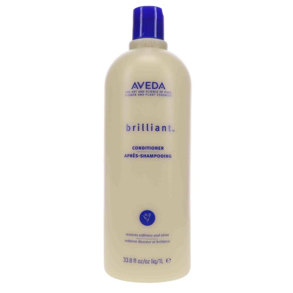 Aveda Brilliant Shampoo 33.8 oz. and Brilliant Conditioner 33.8 oz. Combo Pack