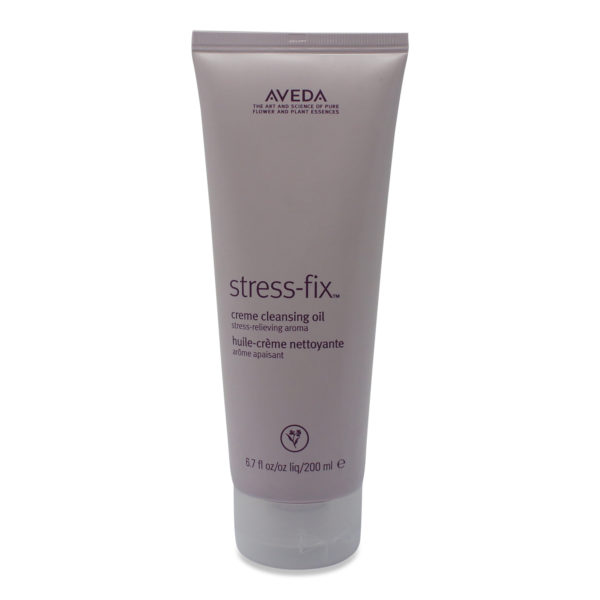 Aveda Stress-Fix Creme Cleansing Oil 6.7 Oz