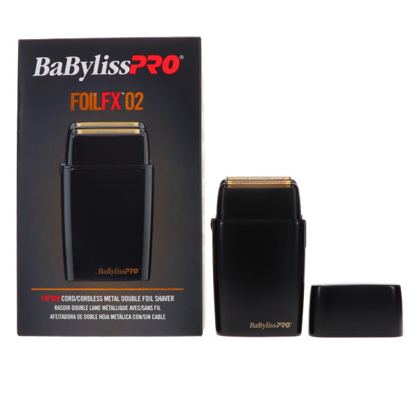 BaBylissPRO Barberology BLACKFX Double Foil Shaver