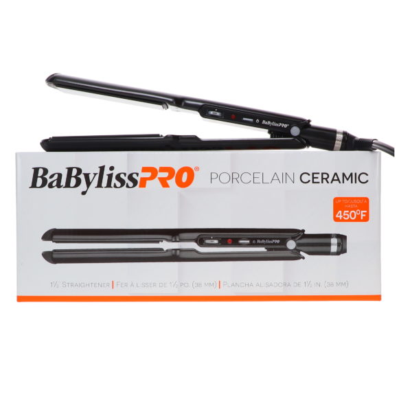 BaBylissPRO Porcelain Ceramic 1½ " Straightening Iron