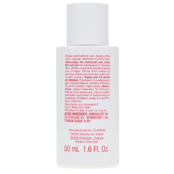 Clarins UV PLUS Anti-Pollution Sunscreen Multi-Protection Broad Spectrum SPF 50 1.7 oz
