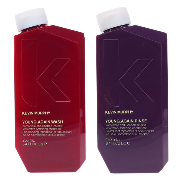 Kevin Murphy Young Again Wash and Rinse 8.4 oz Combo Pack