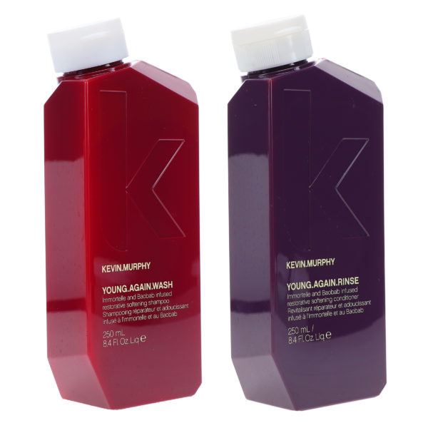 Kevin Murphy Young Again Wash and Rinse 8.4 oz Combo Pack