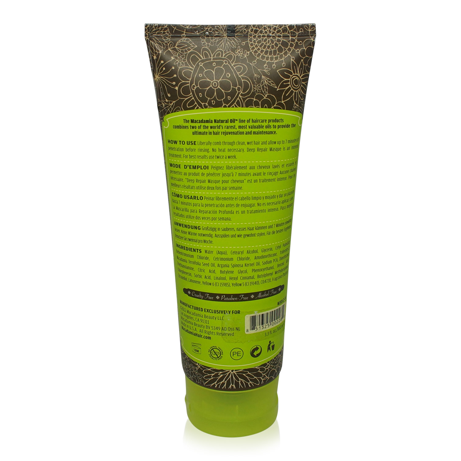 Macadamia Oil Deep Repair Masque 3.3 oz