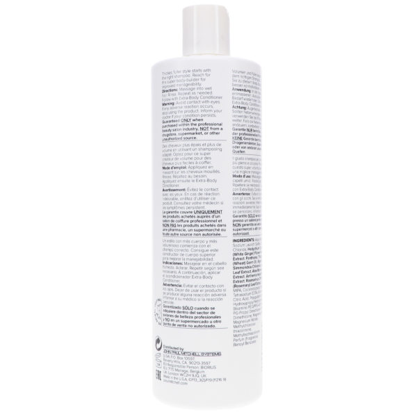 Paul Mitchell Extra Body Shampoo 16.9 oz