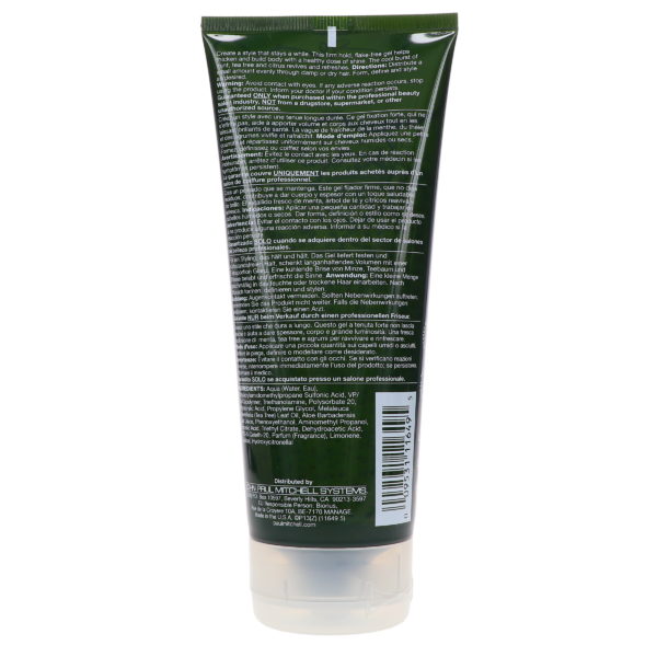 Paul Mitchell Tea Tree Firm Hold Gel 6.8 oz