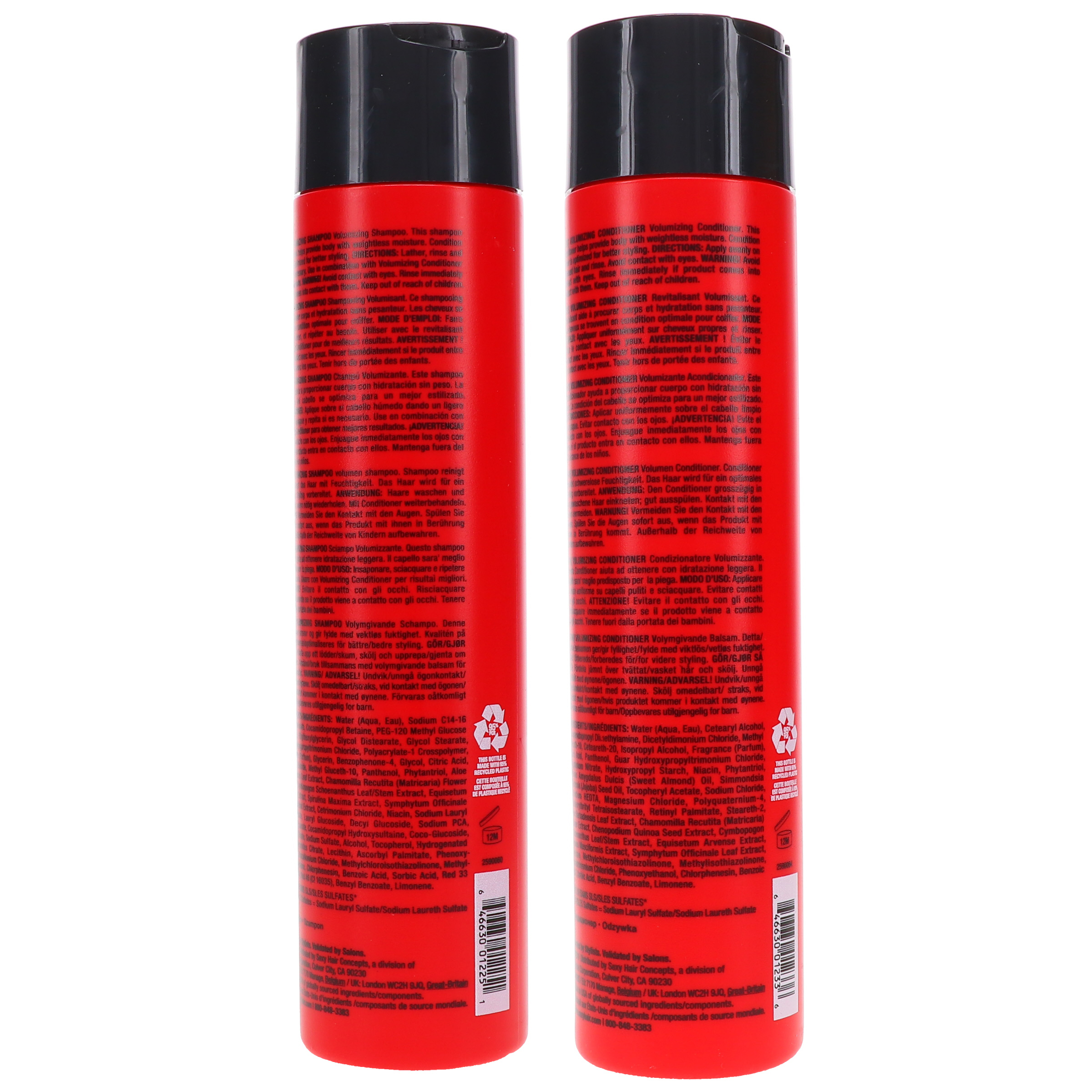 Sexy Hair Big Sexy Hair Sulfate-Free Volumizing Shampoo 10.1 oz & Volumizing Condiitioner 10.1 oz Combo Pack