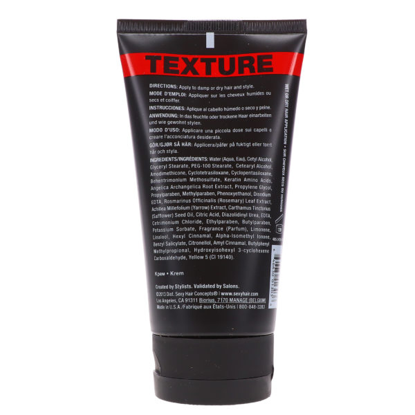 Sexy Hair Style Sexy Hair Slept In Texture Creme 5.1 oz 2 Pack