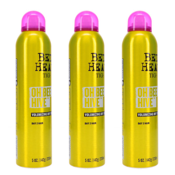 TIGI Bed Head Oh Bee Hive Volumizing Dry Shampoo 5 oz 3 Pack
