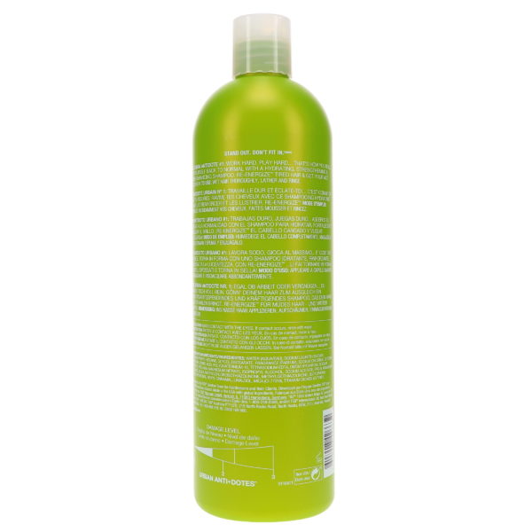 TIGI Bed Head Urban Antidotes Re-Energize 1 Shampoo 25.36 oz