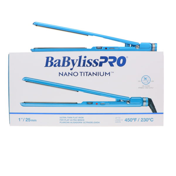 BaBylissPRO Nano Titanium-Plated Ultra-Thin Straightening Iron