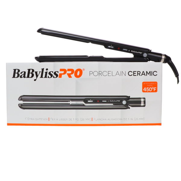 BaBylissPRO Porcelain Ceramic 1" Straightening Iron