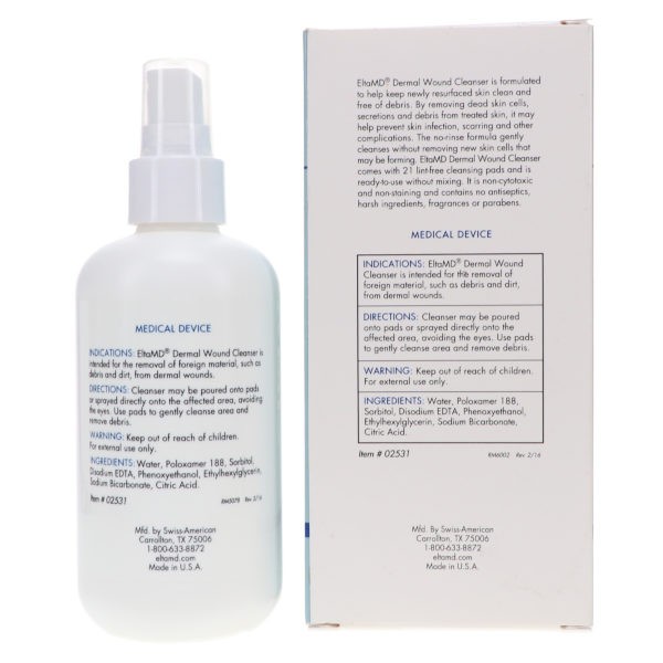 Elta MD Dermal Wound Cleanser 8 oz