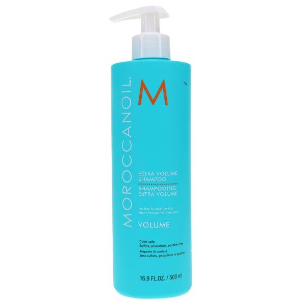 Moroccanoil Extra Volume Shampoo 16.9 oz & Extra Volume Conditioner 16.9 oz Combo Pack