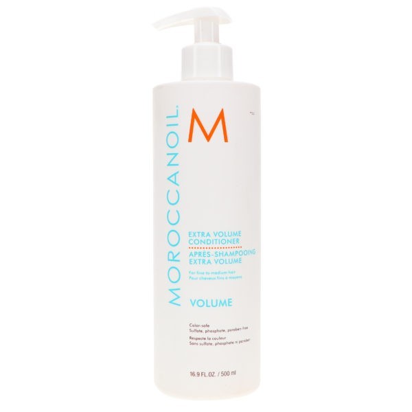 Moroccanoil Extra Volume Shampoo 16.9 oz & Extra Volume Conditioner 16.9 oz Combo Pack