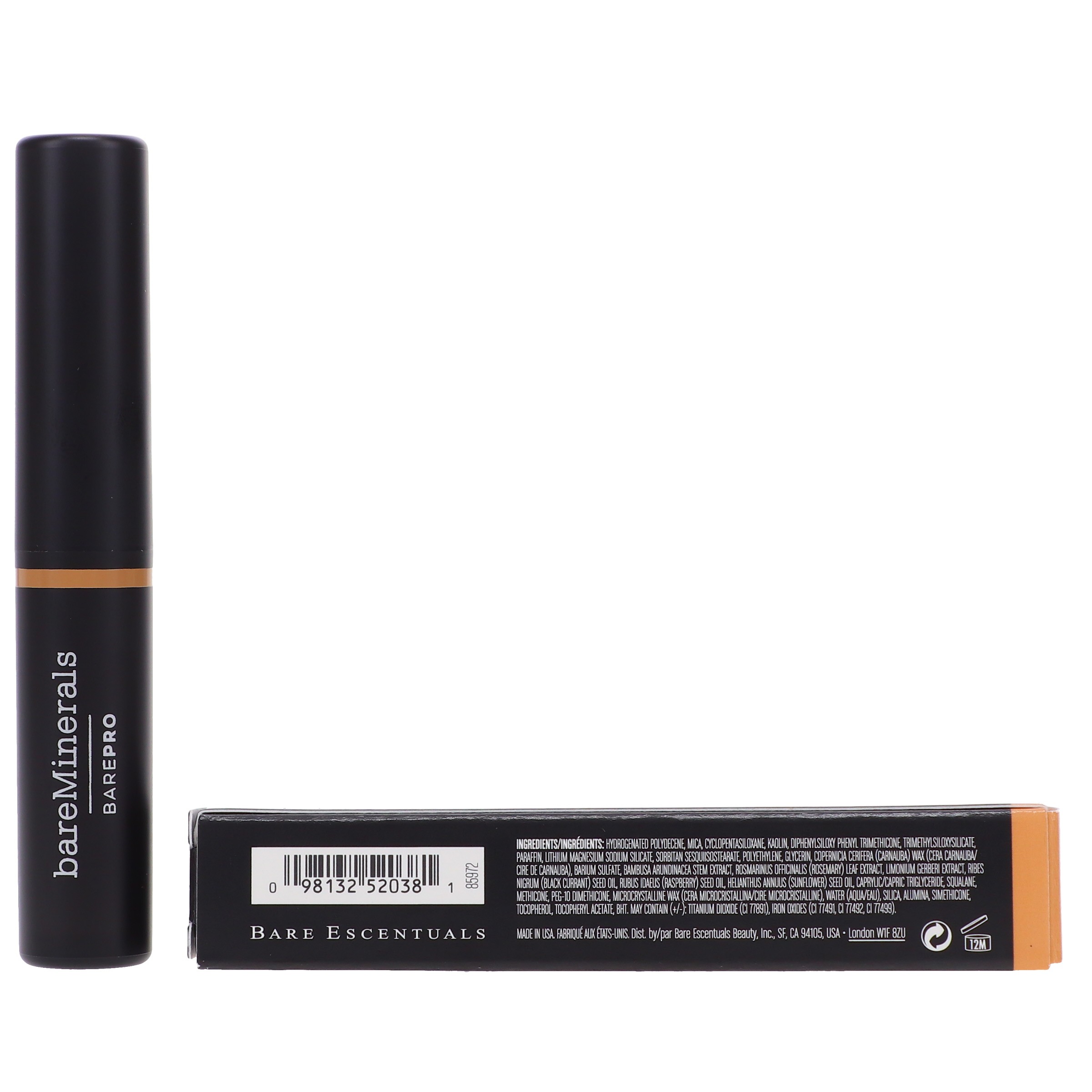 bareMinerals BAREPRO 16-HR Full Coverage Concealer Tan Neutral 10 0.09 oz