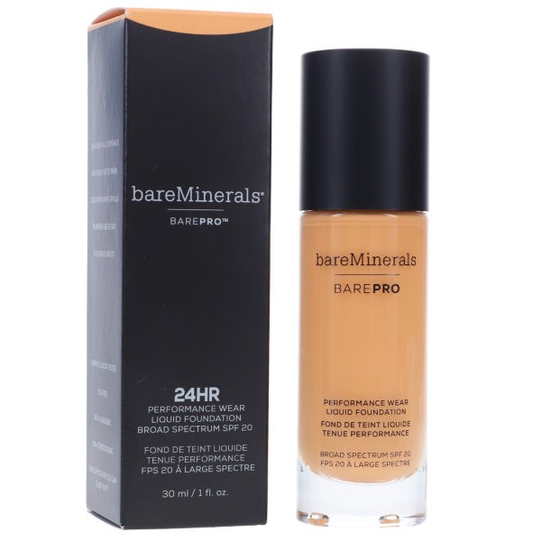 bareMinerals BAREPRO Performance Wear Liquid Foundation SPF 20 Butterscotch 1 oz