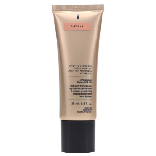 bareMinerals Complexion Rescue Tinted Hydrating Gel Cream Broad Spectrum SPF 30 Suede 04 1.18 oz