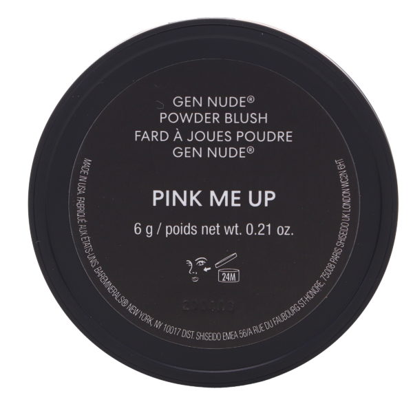 bareMinerals Gen Nude Powder Blush Pink Me Up 0.21 oz