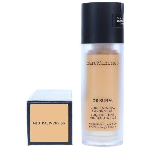 bareMinerals Original Liquid Foundation Neutral Ivory 06 1 oz