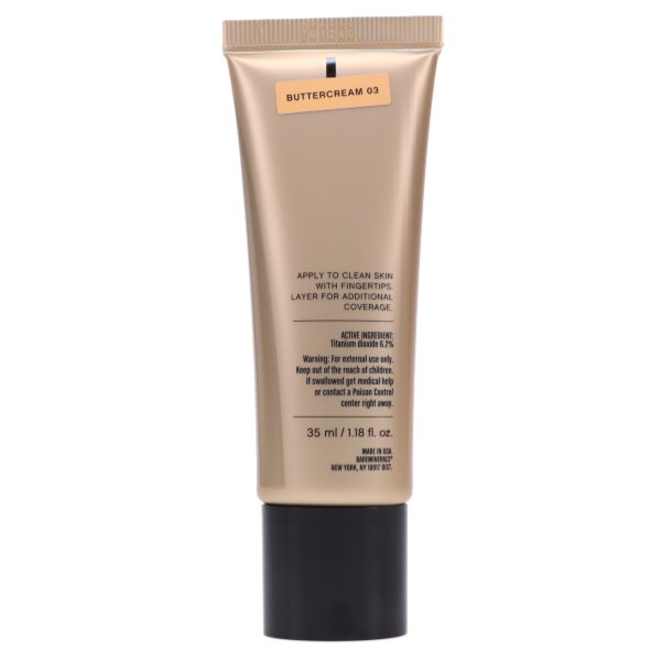 bareMinerals Complexion Rescue Tinted Hydrating Gel Cream Broad Spectrum SPF 30 Buttercream 03 1.18 oz