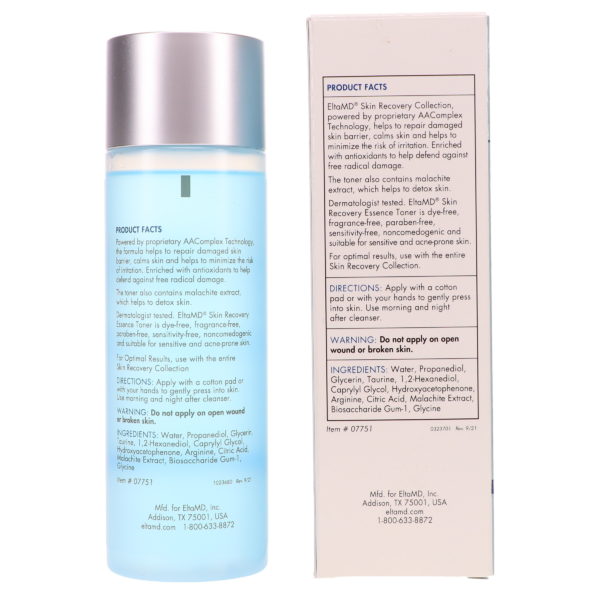 Elta MD Skin Recovery Toner 7.3 oz