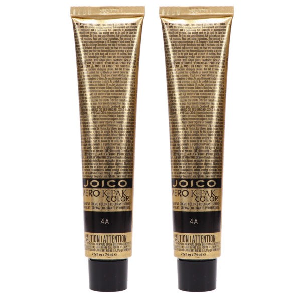 Joico Vero K-Pak 4A Dark Ash Brown 2.5 oz 2 Pack