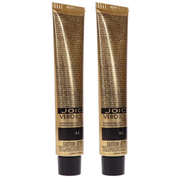 Joico Vero K-Pak 4A Dark Ash Brown 2.5 oz 2 Pack