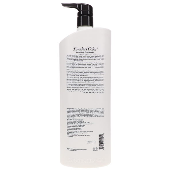 Keratin Complex Timeless Color Fade-Defy Conditioner 33.8 oz