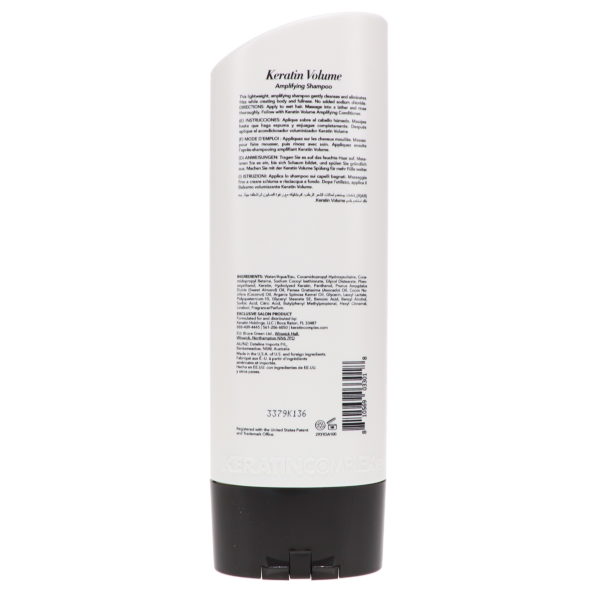 Keratin Complex Volume Amplifying Shampoo 13.5 oz