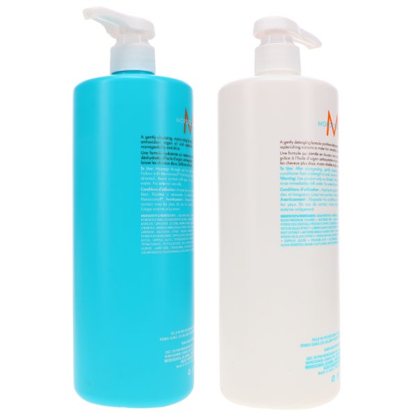 Moroccanoil Hydrating Shampoo 33.8 oz & Hydrating Conditioner 33.8 oz Combo Pack